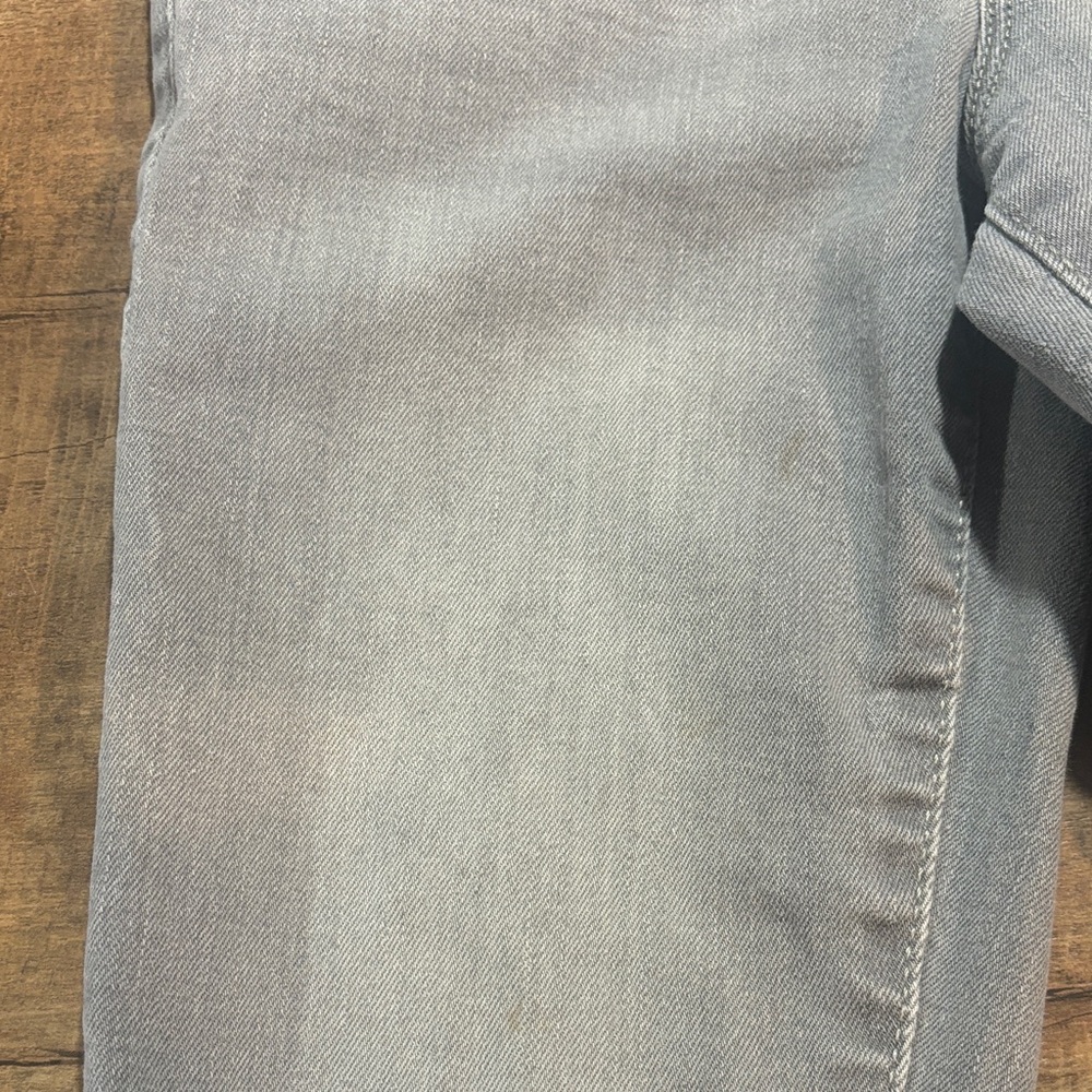 Zara Girls Light Gray Distessed Skinny Jeans (9) - Picture 7 of 7